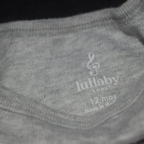 Powered by milk And baby bro Onesies set of 2 12 months Lullaby Lane - Picture 7 of 7